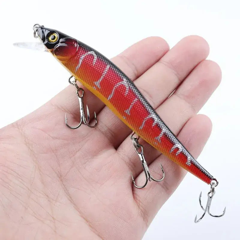 Bionic Hard Fishing Lure with 3D Eyes (11.5cm/14g) – 5/10pcs - SS