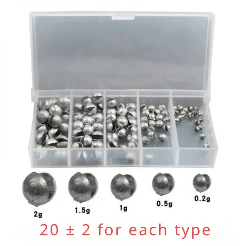 Bite Lead Fishing Accessories (100pcs) - SS
