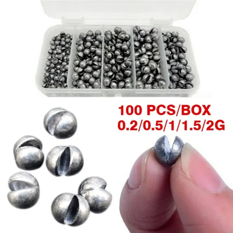 Bite Lead Fishing Accessories (100pcs) - SS