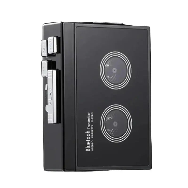 Black Cassette Tape Player with Bluetooth - Black / Cassette Player - SS
