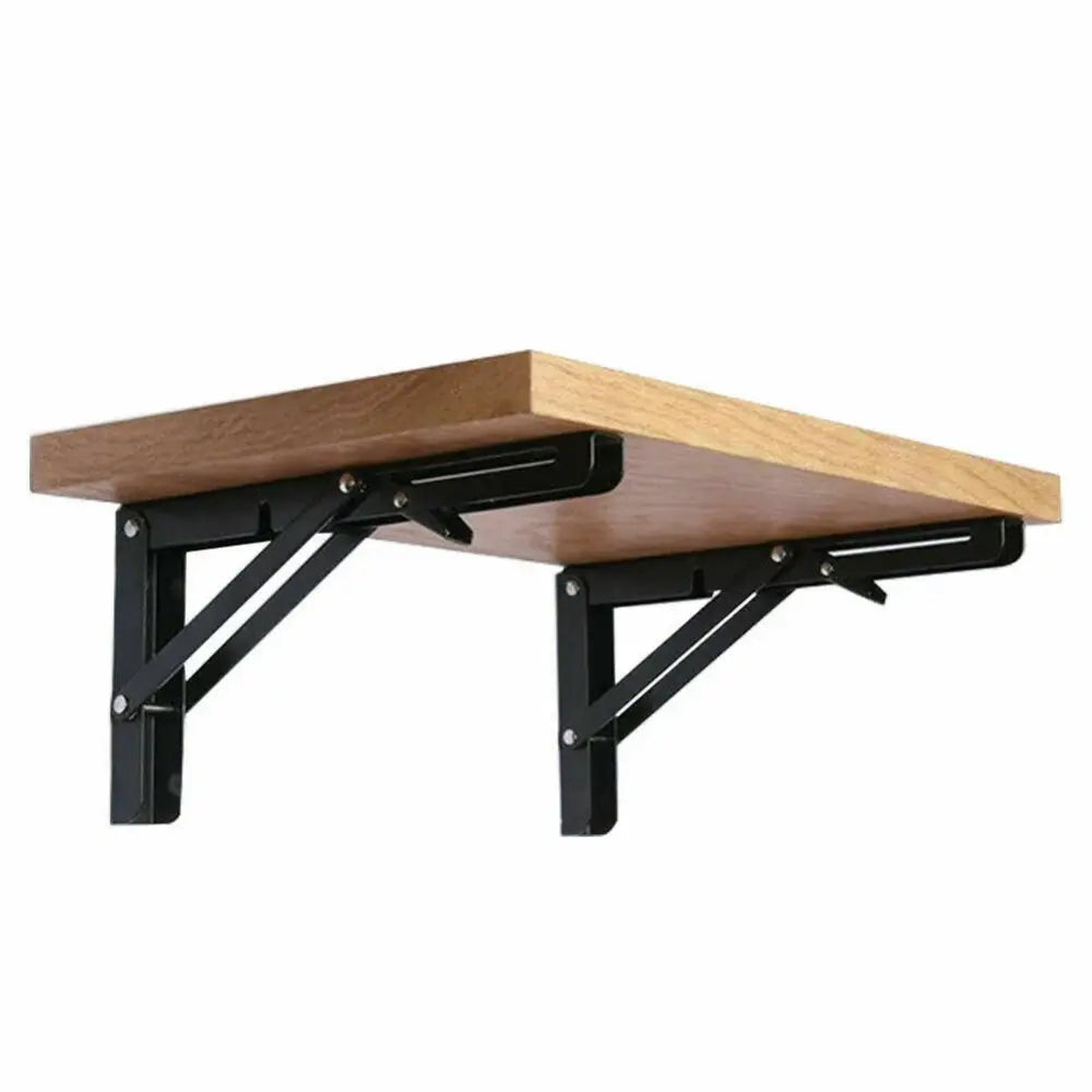 Black Folding Table Brackets for RV & Camper (2PCS) - SS
