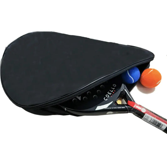 Black Padel Racket Bag - 9eight5