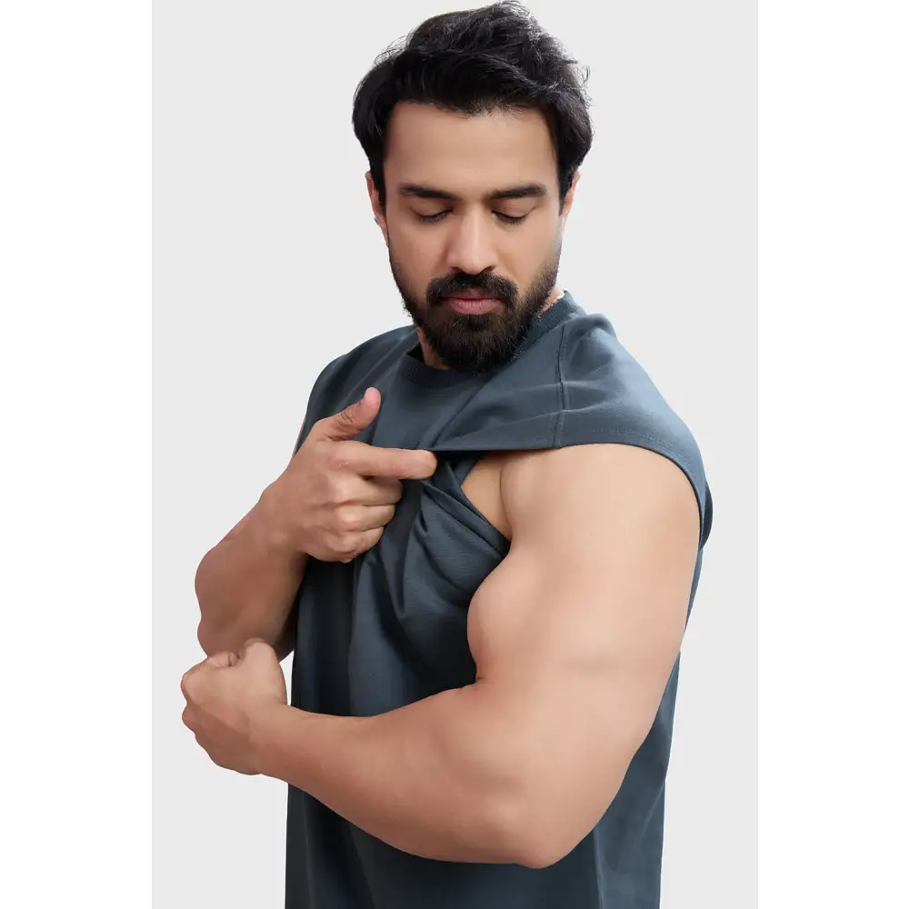 Blackout Capsleeves Tank Dark Grey - Vest