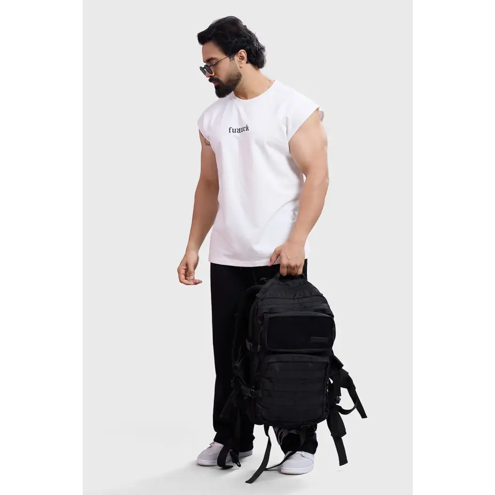 Blackout Capsleeves Tank White - Vest