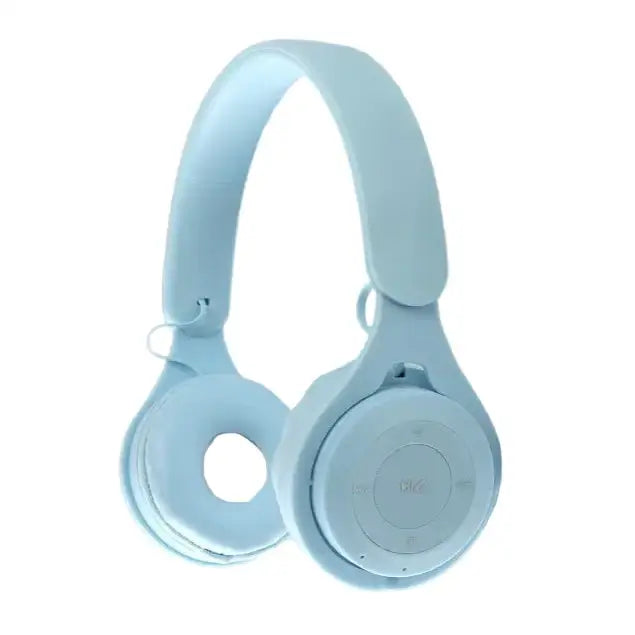 Bluetooth 5.0 Folding Wireless Headset (5 colours available) - Blue / Bluetooth Headset - 9eight5