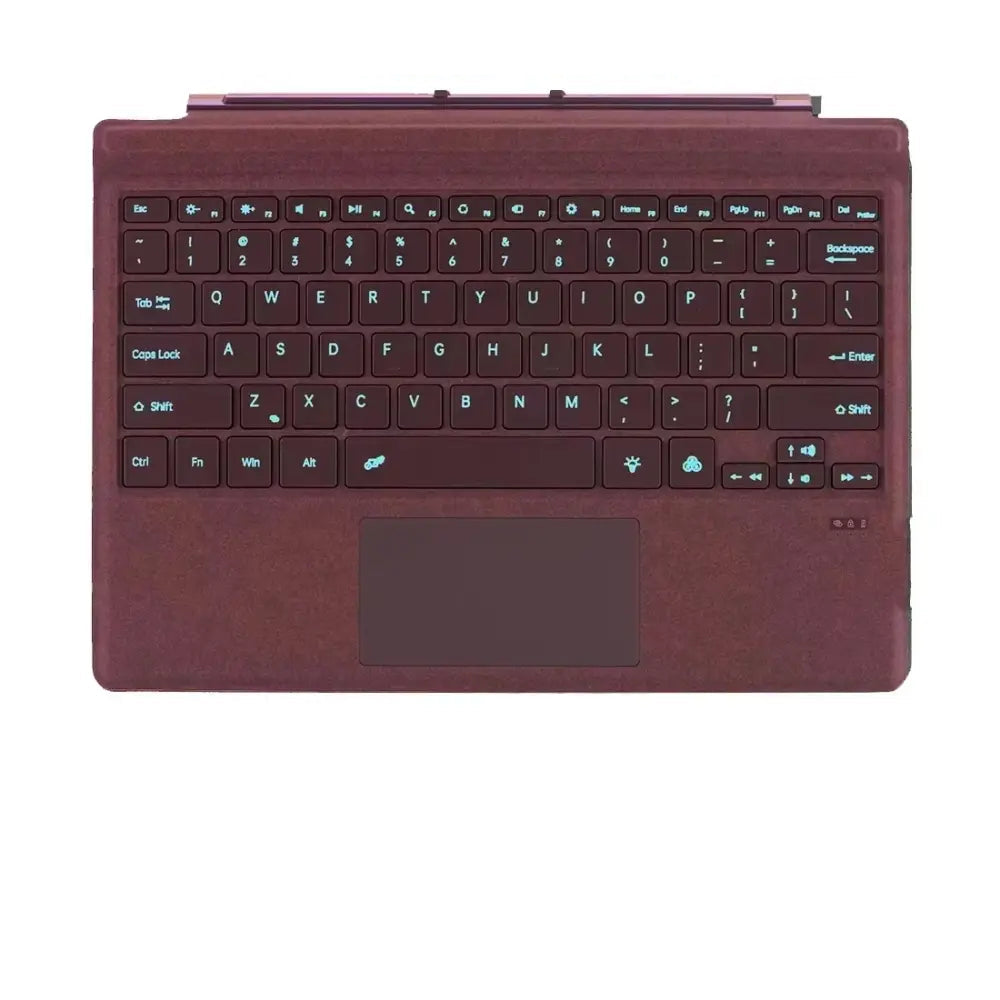 Bluetooth Backlight Keyboard For Microsoft Surface Pro 3 4 5 6 7/7+,Surface Pro 8 9 10 11 X Backlit Wireless Touchpad
