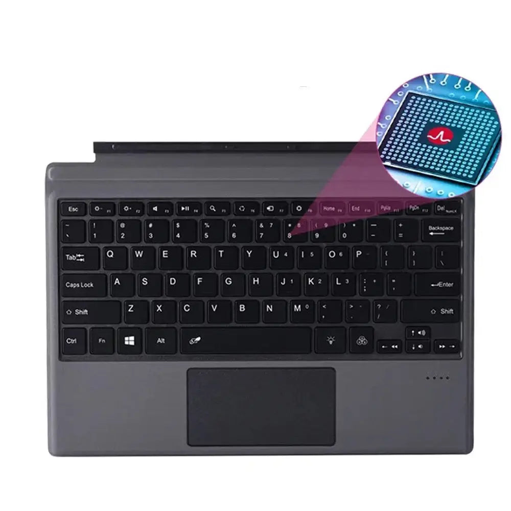 Bluetooth Backlight Keyboard For Microsoft Surface Pro 3 4 5 6 7/7+,Surface Pro 8 9 10 11 X Backlit Wireless Touchpad