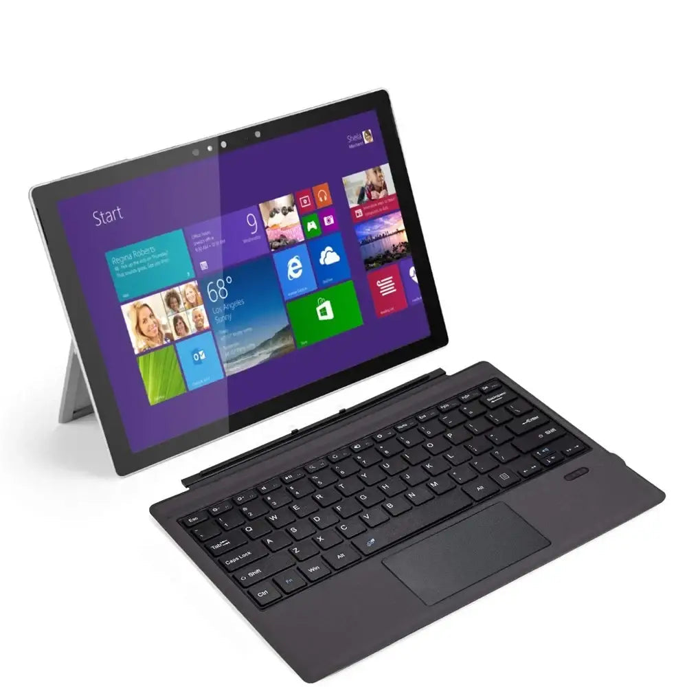 Bluetooth Backlight Keyboard For Microsoft Surface Pro 3 4 5 6 7/7+,Surface Pro 8 9 10 11 X Backlit Wireless Touchpad