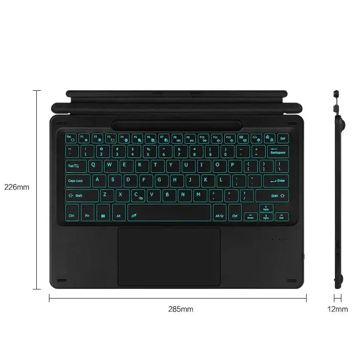 Bluetooth Keyboard For Microsoft Surface Pro 11 2024 10 9 8 X Wireless TouchPad Backlit Keyboard for Surface Pro11