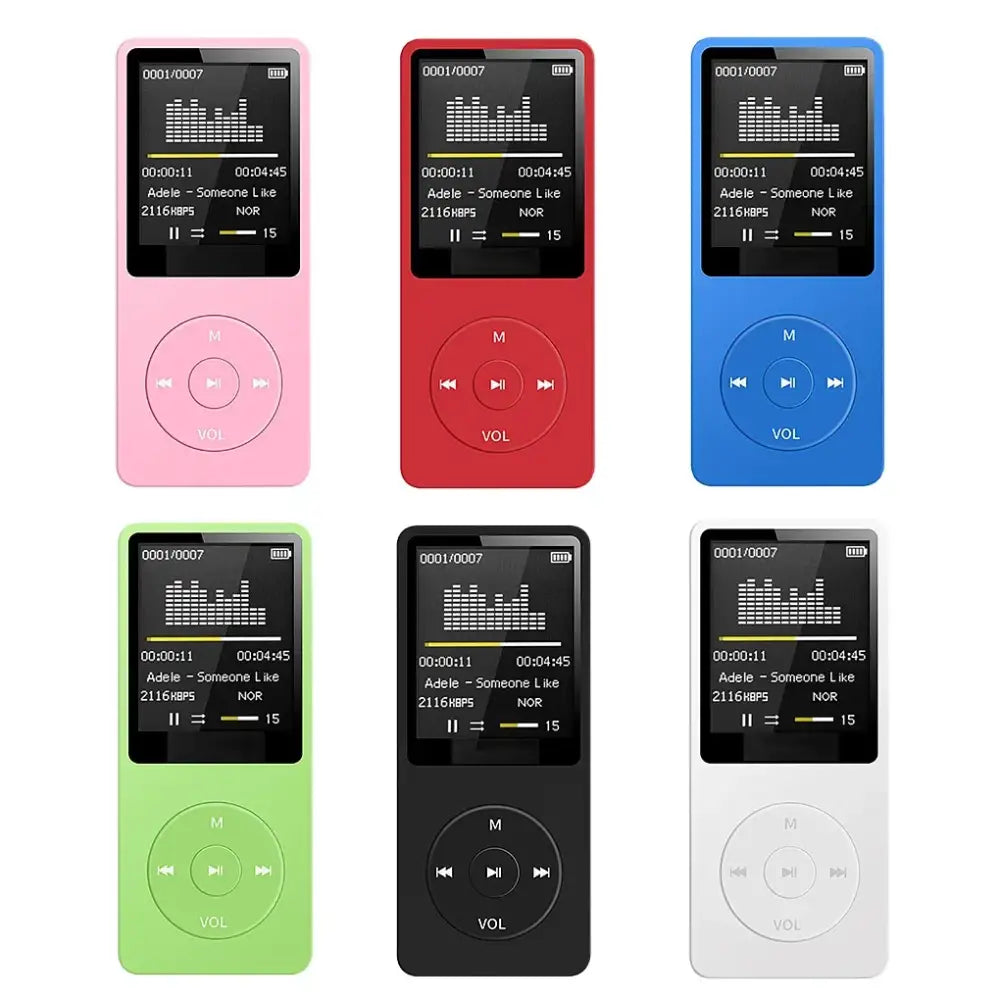 Bluetooth MP3 Player with FM Radio (available in 6 colours) - SS