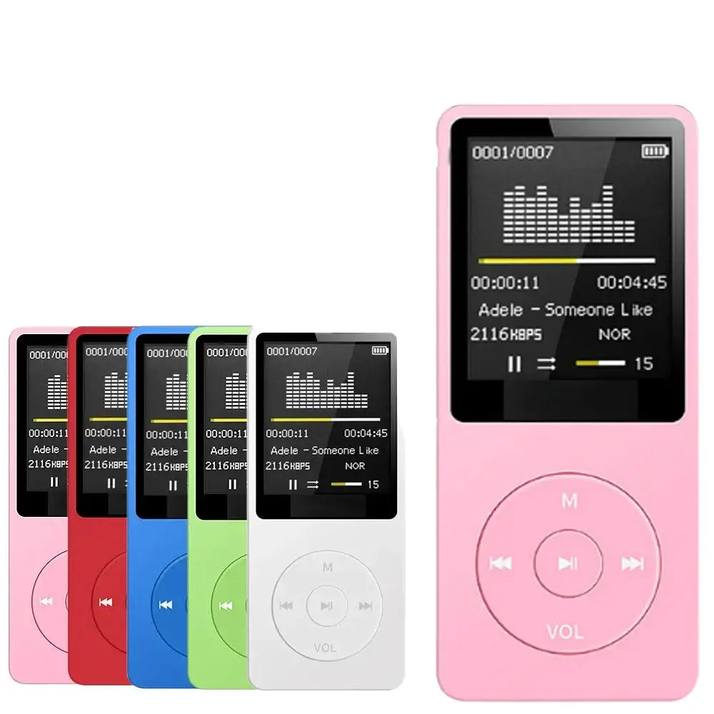 Bluetooth MP3 Player with FM Radio (available in 6 colours) - SS