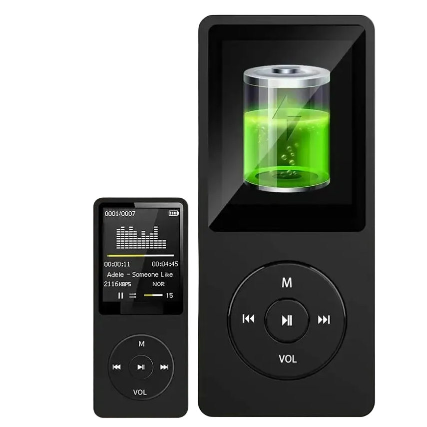 Bluetooth MP4 MP3 Lossless Music Player Walkman E-book Support TF Card Audio Recorder Lossless Sound MP3 Player
