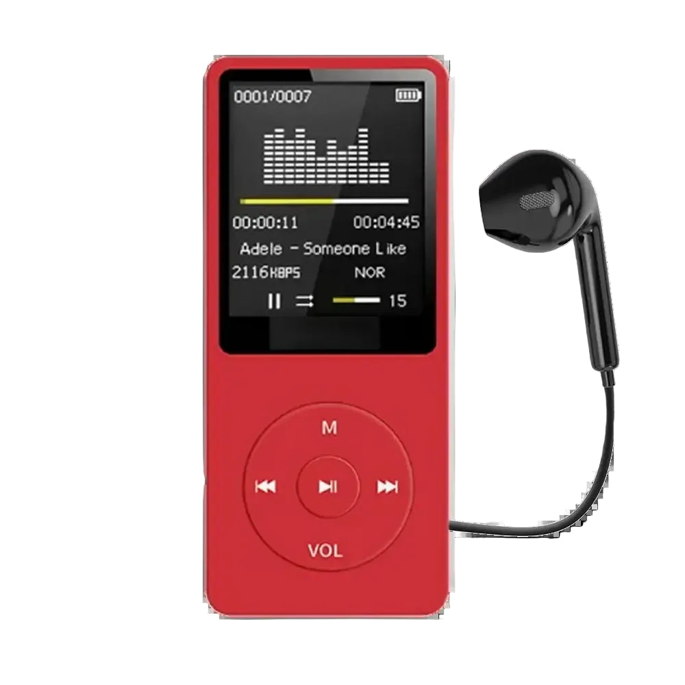 Bluetooth MP4 MP3 Lossless Music Player Walkman E-book Support TF Card Audio Recorder Lossless Sound MP3 Player