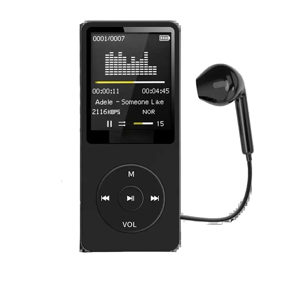 Bluetooth MP4 MP3 Lossless Music Player Walkman E-book Support TF Card Audio Recorder Lossless Sound MP3 Player