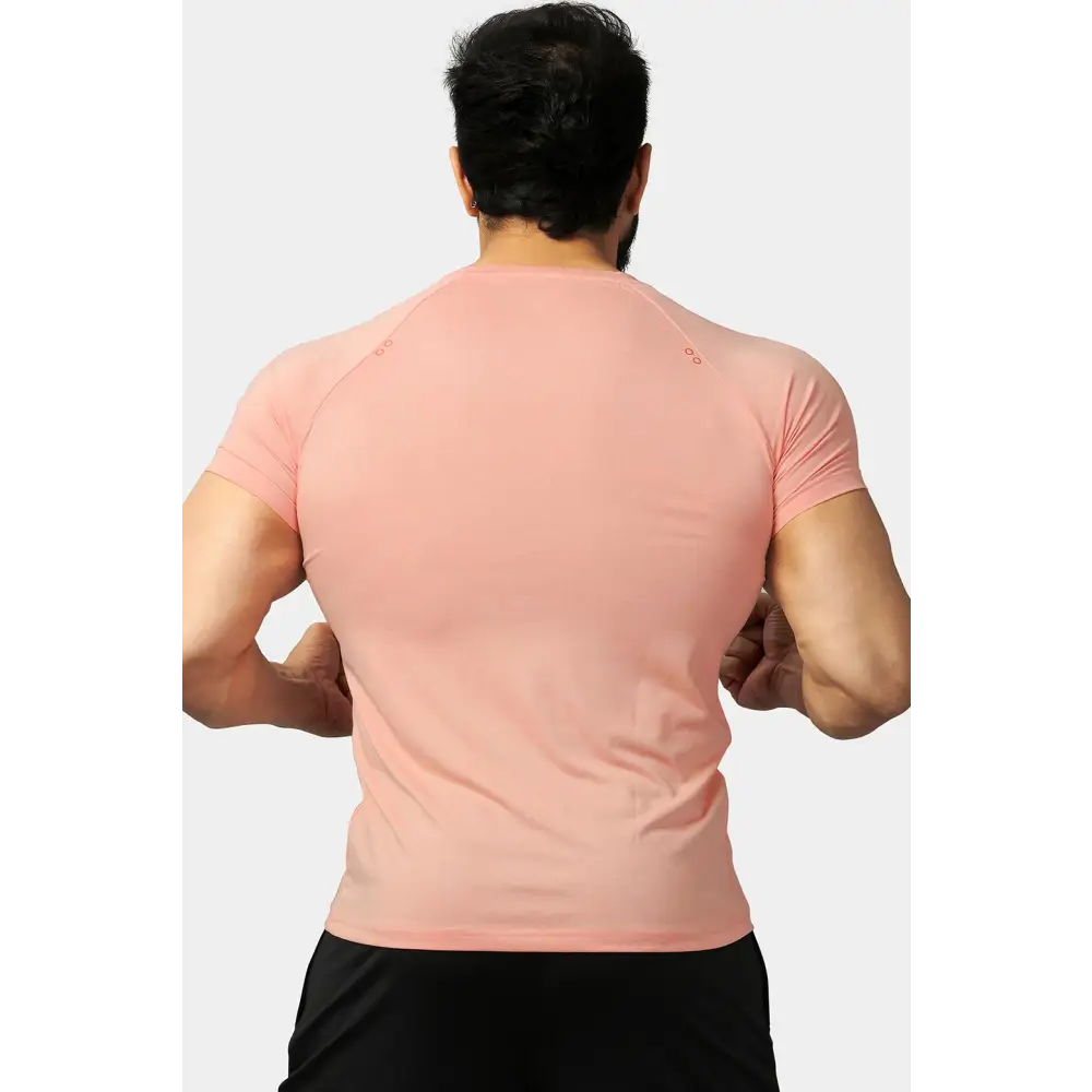 Bold Melange T-shirt Pink - Tshirts