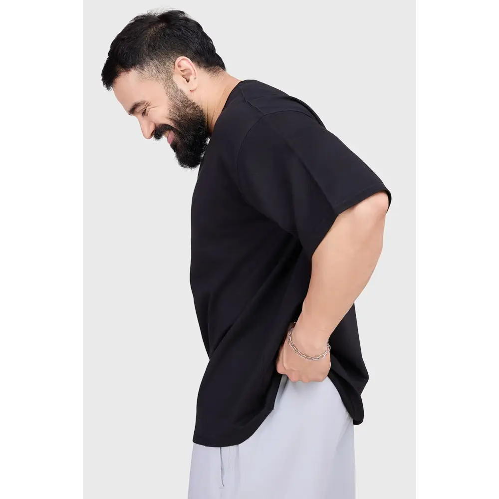 Bold Oversized T-shirt Black - Tshirts