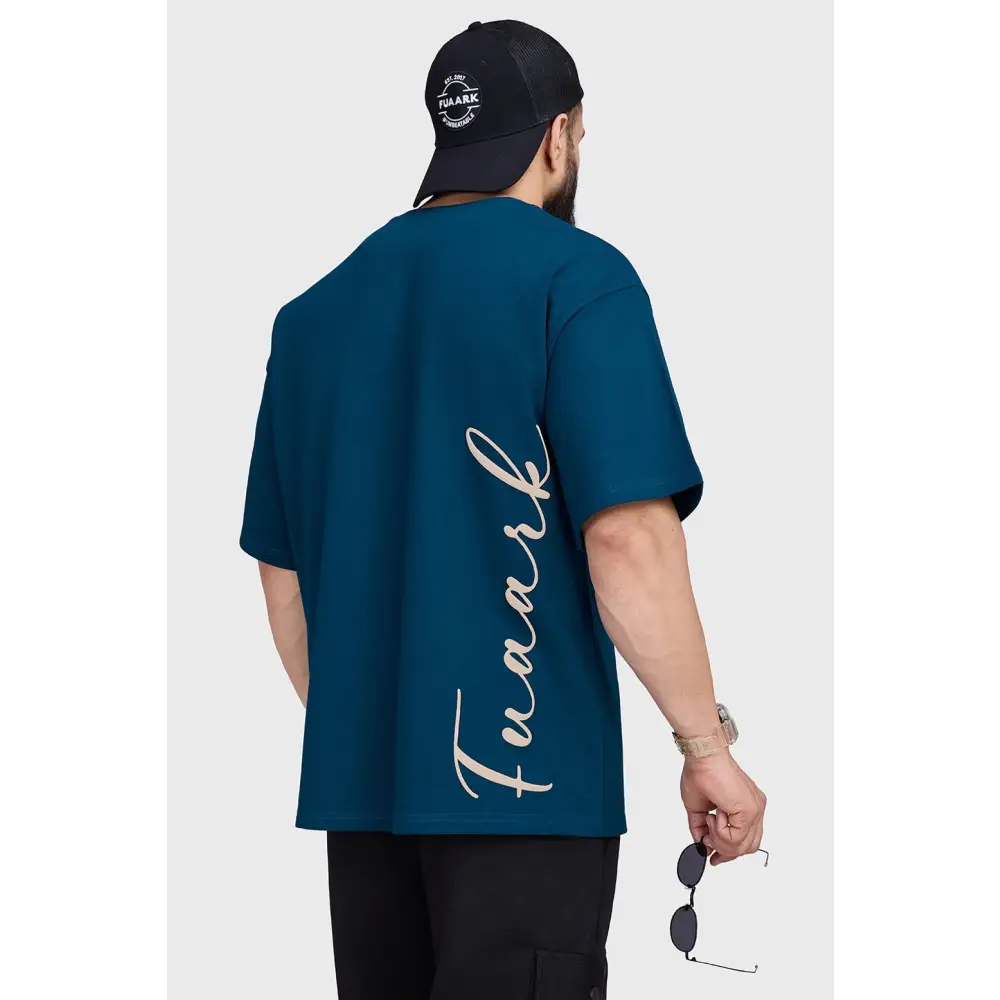 Bold Oversized T-shirt Teal - Tshirts