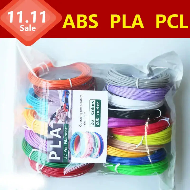 Brilliant Colour 3D Pen Filament (1.75mm ABS/PLA/PCL) - SS
