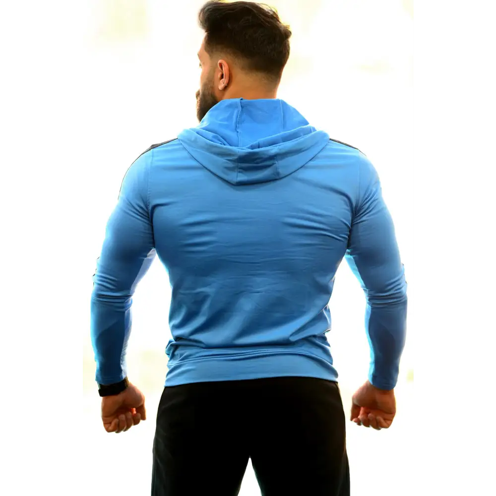 Bruised Jacket Sky Blue