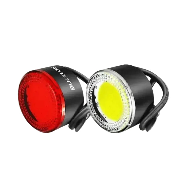 BUCKLOS Bicycle Rear Light Front Light 1100mAh LED COB Waterproof Bike Lamp USB Rechargeable Mtb Road Bike Taillights