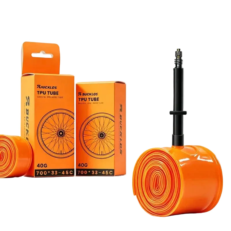 BUCKLOS Bike Inner Tube TPU 700C Bicycle Inner Tire Ultralight Wear-resistant Road Gravel Cycling Tire Tubes Bicycle
