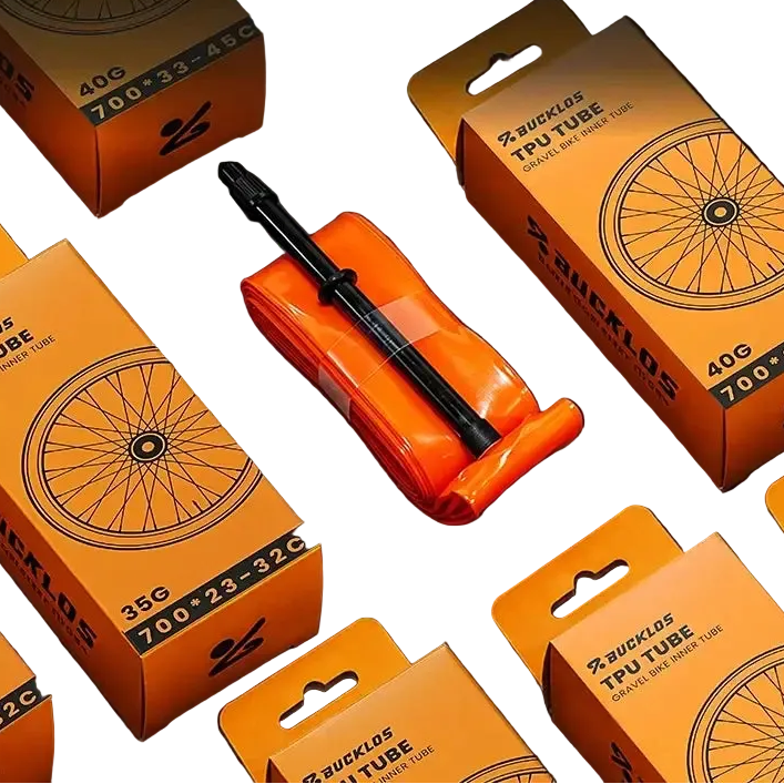BUCKLOS Bike Inner Tube TPU 700C Bicycle Inner Tire Ultralight Wear-resistant Road Gravel Cycling Tire Tubes Bicycle