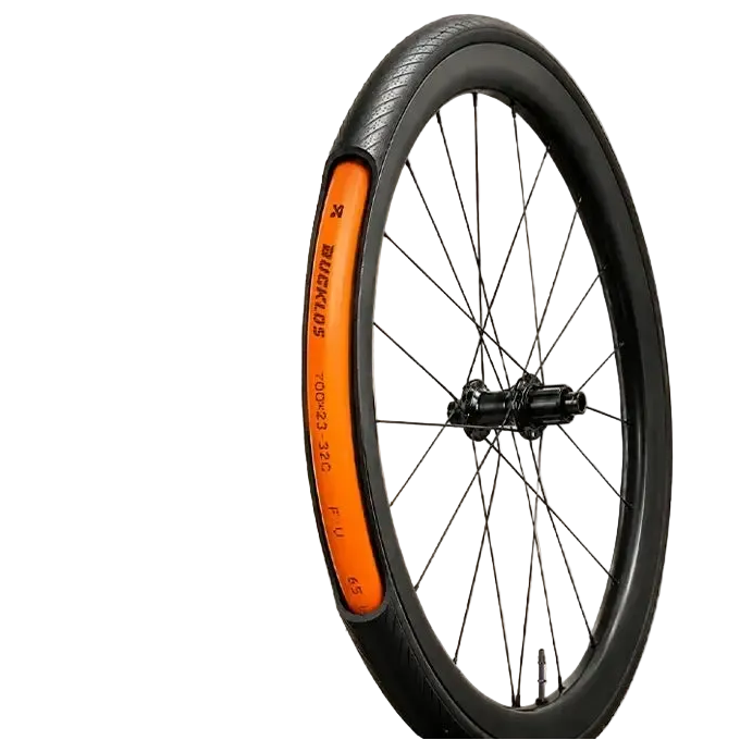 BUCKLOS Gravel Road Bike Inner Tube 700C Bicycle TPU Inner Tube 700x23/32C 700x33/45C TPU Inner Tire 45mm 65mm 80mm