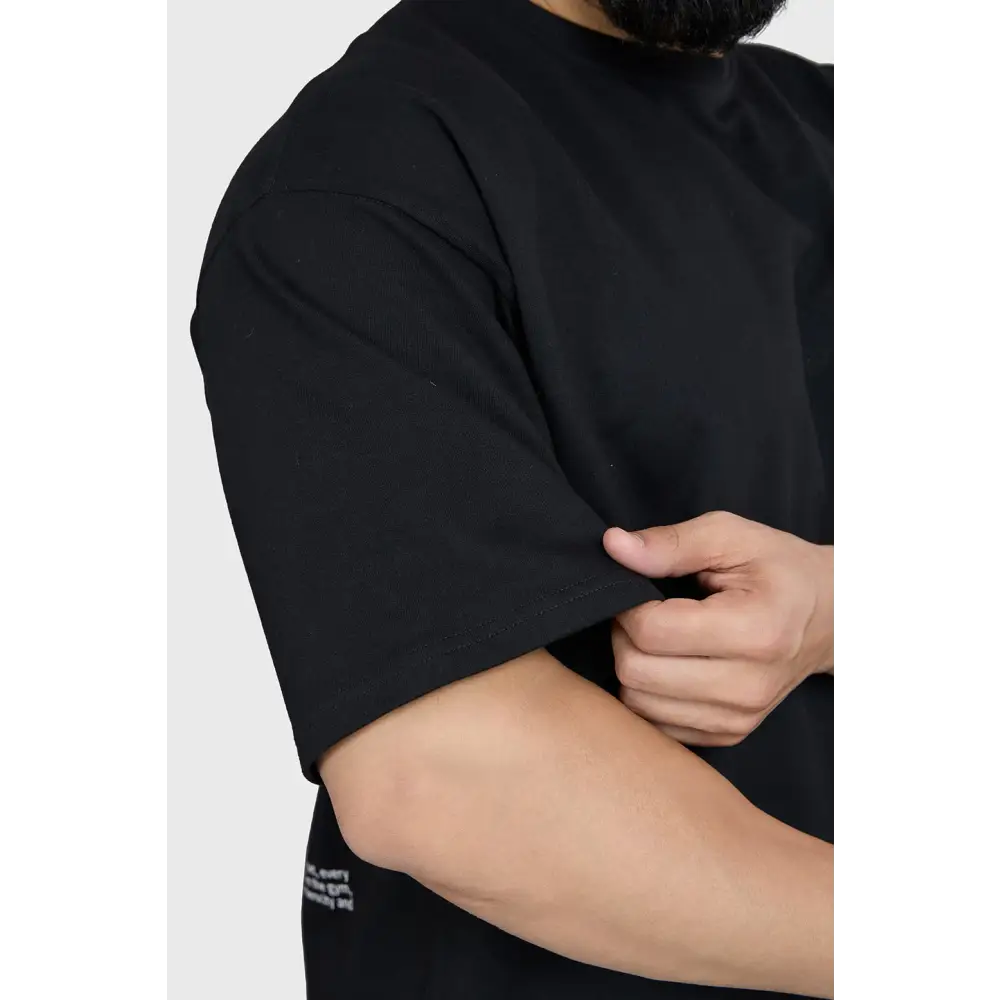 Bull Oversized T-shirt Black - Tshirts