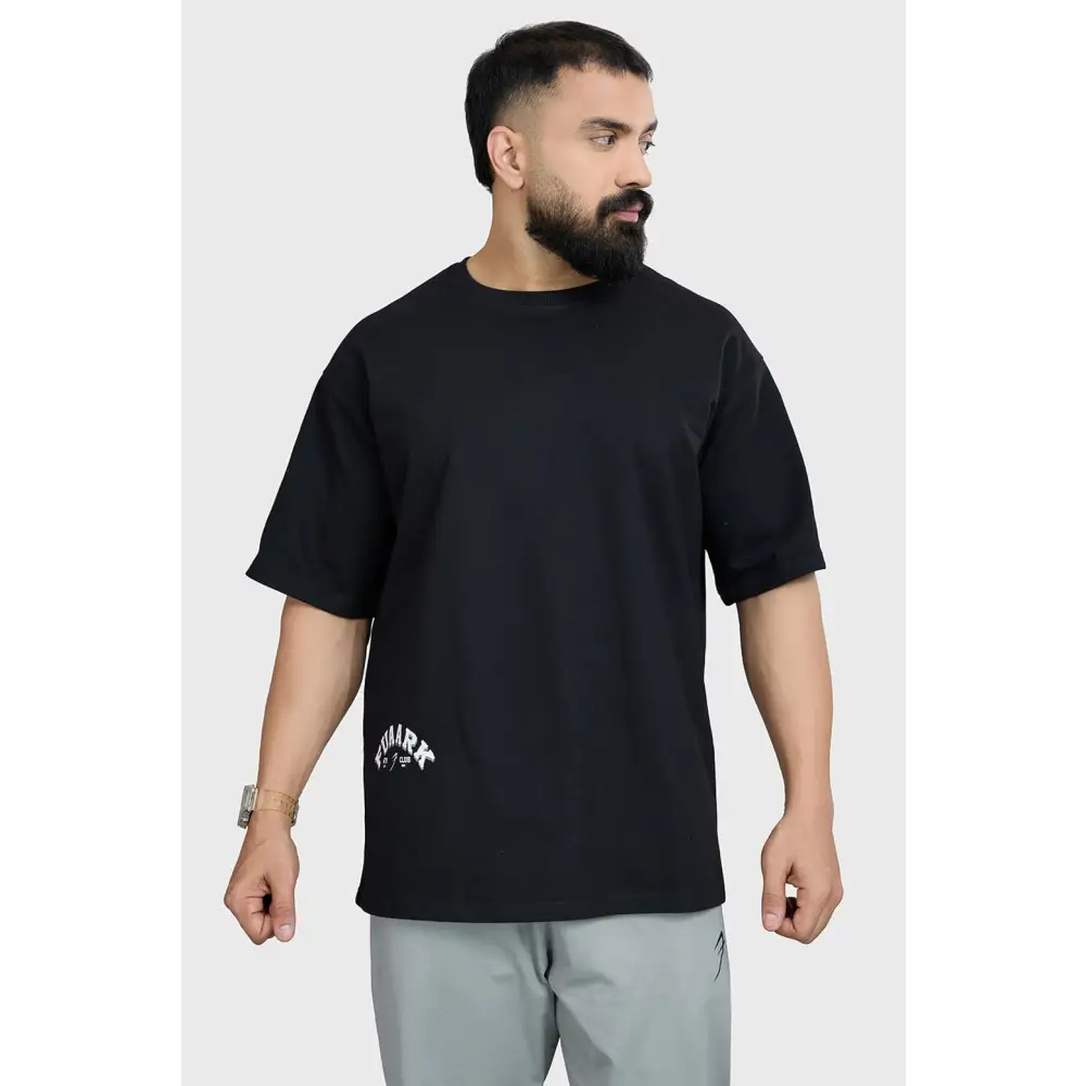 Bull Oversized T-shirt Black - Tshirts