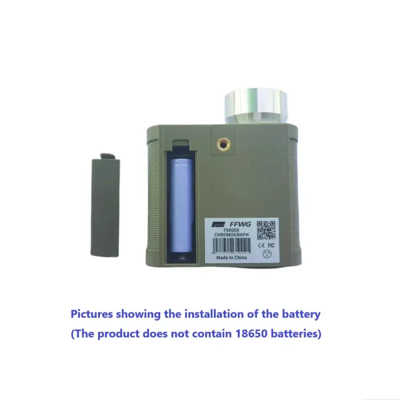 Bullet Firing Speed Shooting Chronograph with color TFT LCD for Muzzle Velocity & Kinetic Energy Testing F9800X