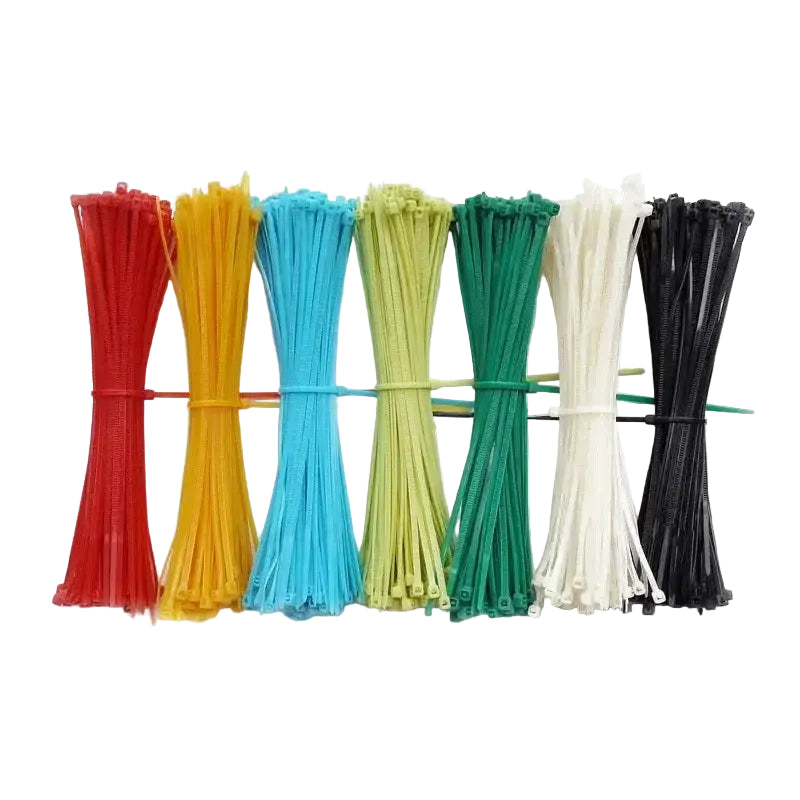Cable Ties Nylon Self Locking 100/150/200mm Multicolour Plastic Zip Wire Binding Wrap Straps DIY Cable Fasten Organiser