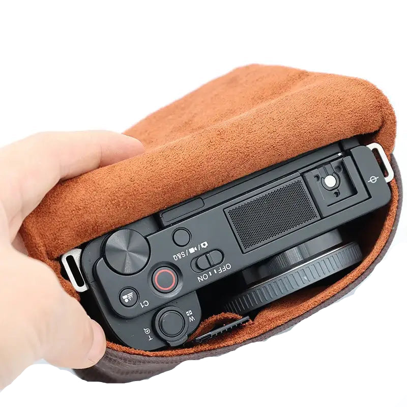 Camera Storage Bag Portable Camera Bag Case Storage Pouch for Sony ZV1 ZVE10 LX10 RX100 Body for Canon G7X III Olympus