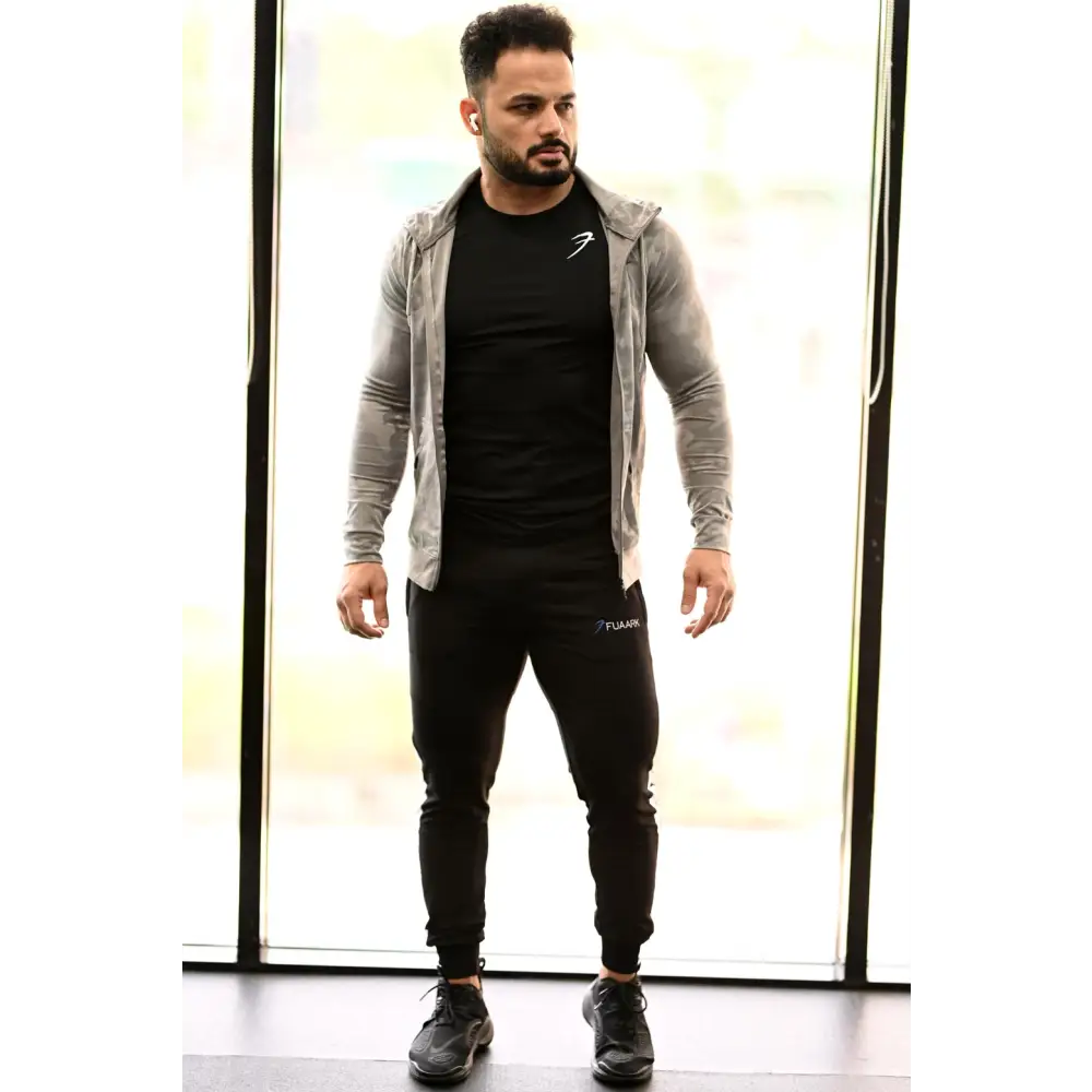 Camo Jacket Light Grey