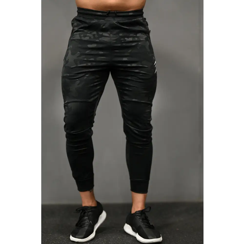 Camo Joggers Black - Joggers