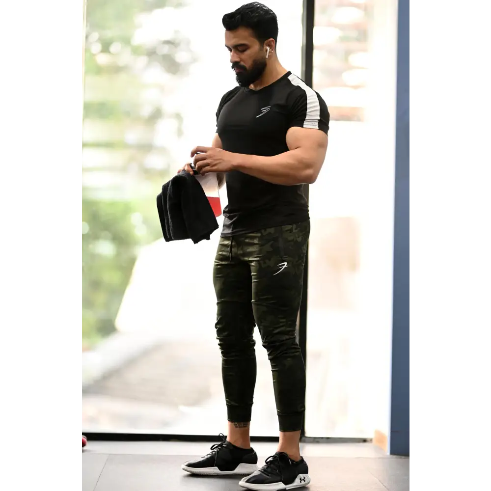 Camo Joggers Green - Joggers