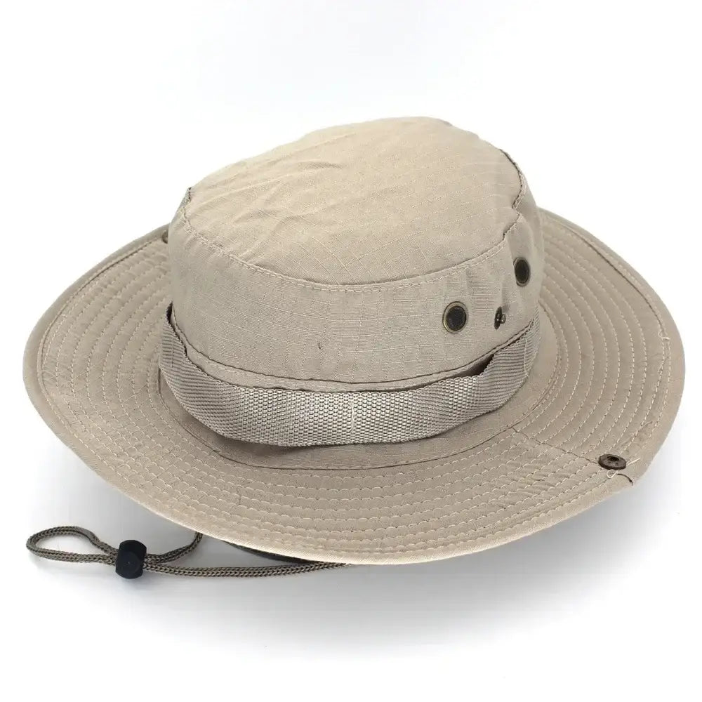 Camouflage Tactical Cap Boonie Hat Caps Camo Men Outdoor Sports Sun Bucket Cap Fishing Hiking Hunting Hats 60CM