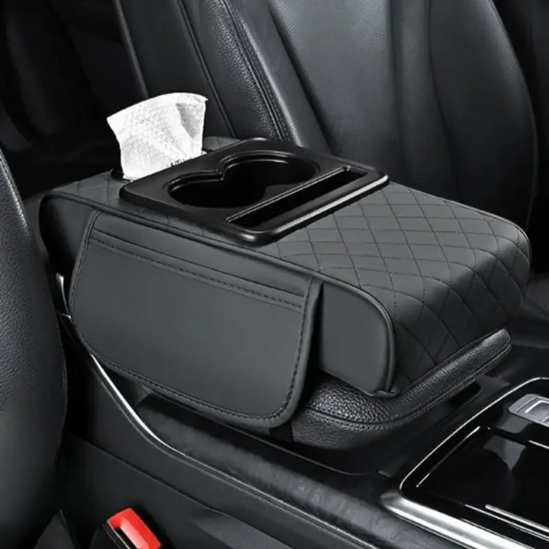 Car Armrest Height Pad with Storage (5 colours available) - Gray / Arm Rest - HBC