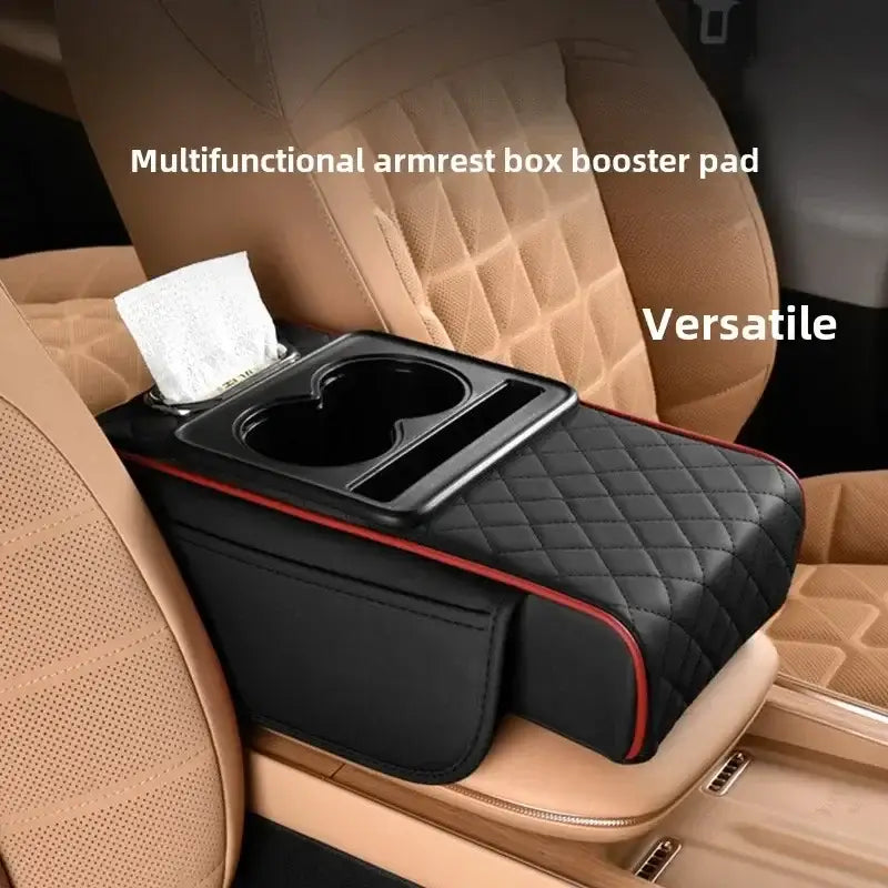 Car Armrest Height Pad with Storage (5 colours available) - HBC