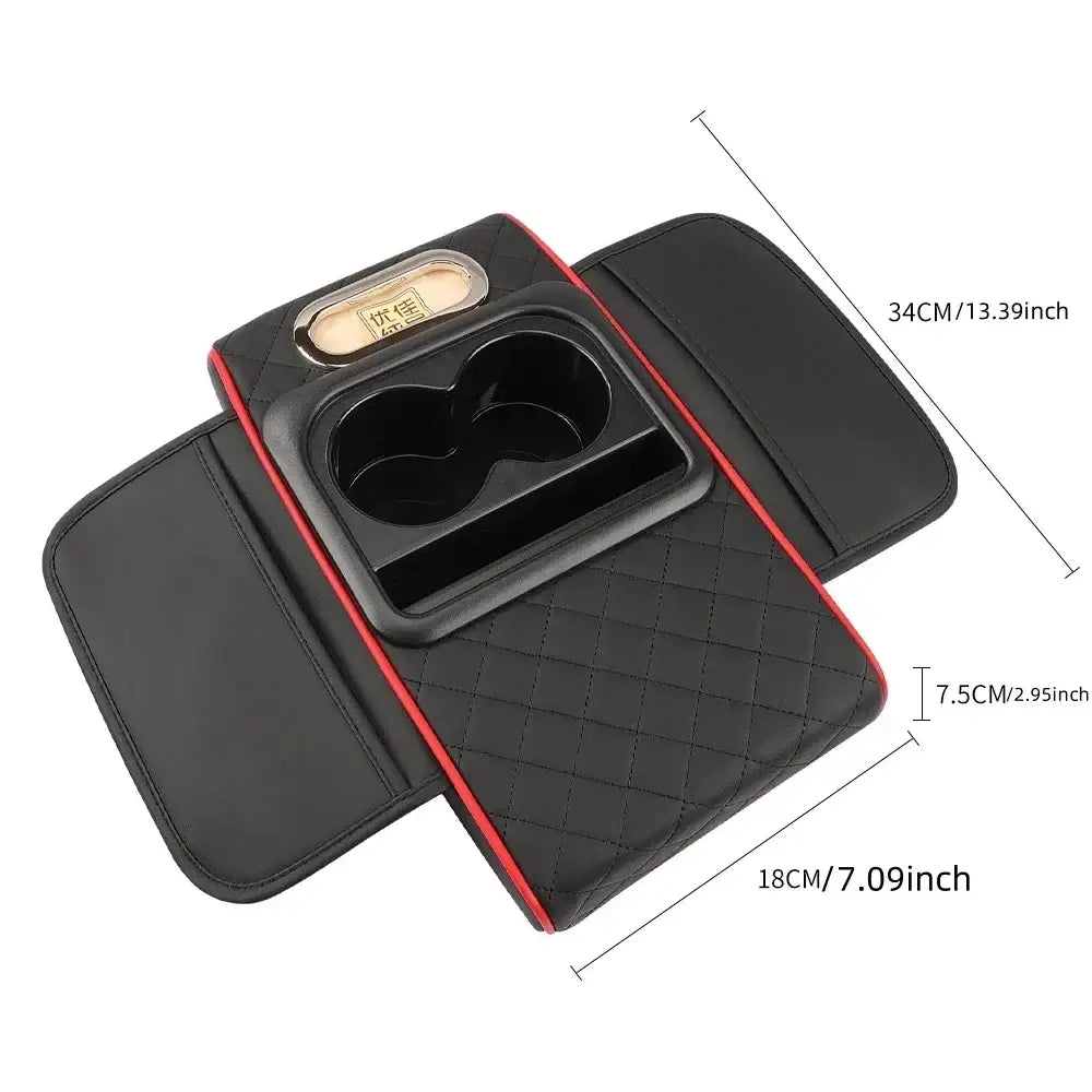 Car Armrest Height Pad with Storage (5 colours available) - HBC