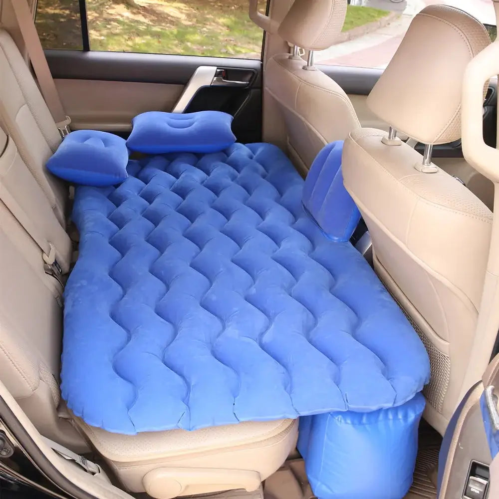 Car Back Seat Inflatable Travel Mattress (4 colours available) - Blue / Travel Mattress - HBC