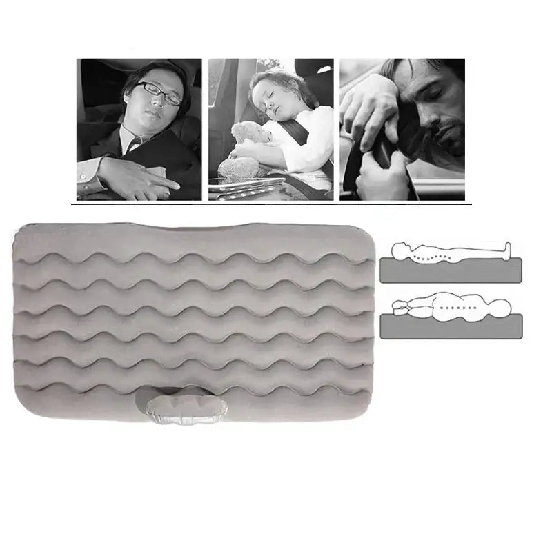 Car Back Seat Inflatable Travel Mattress (4 colours available) - HBC