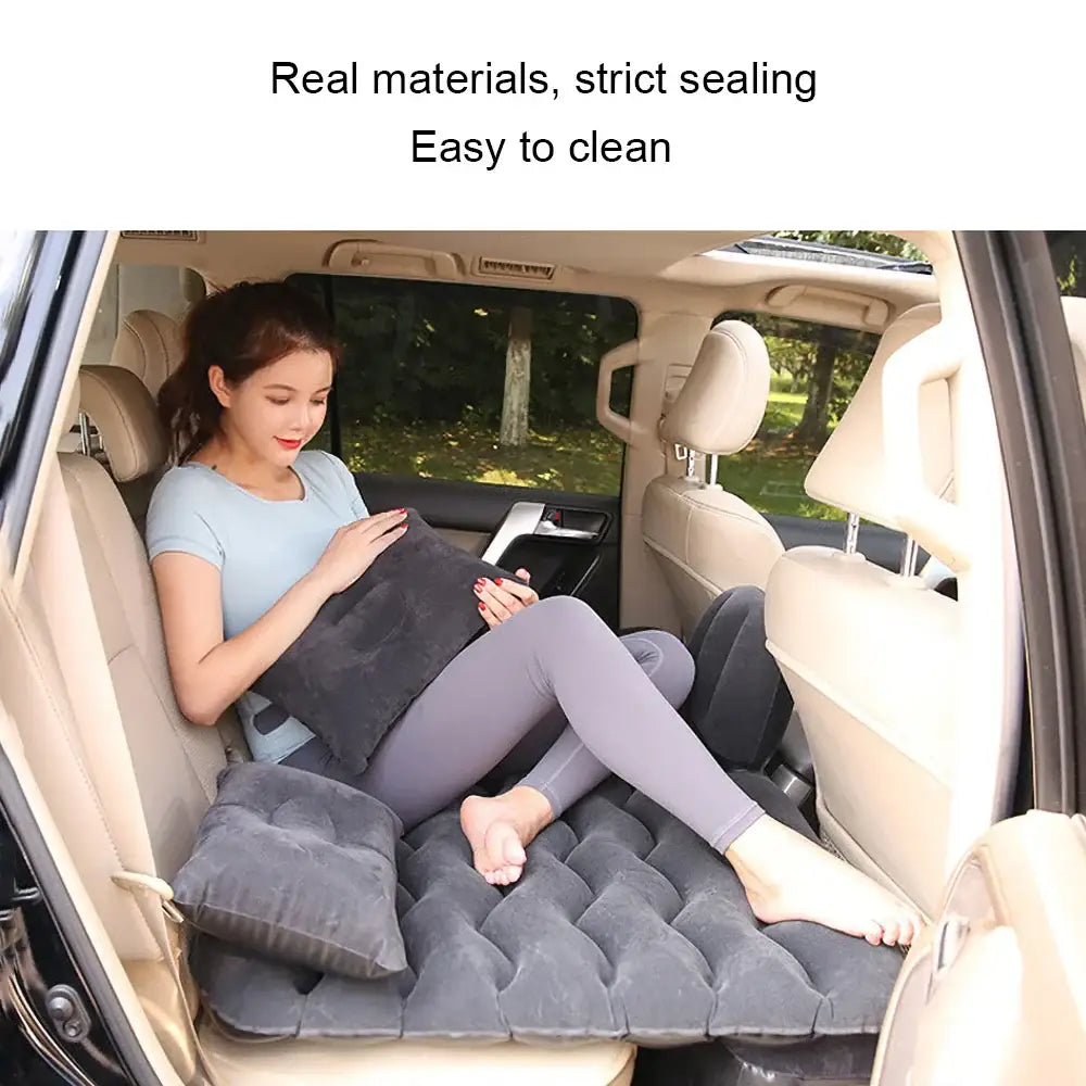 Car Back Seat Inflatable Travel Mattress (4 colours available) - HBC