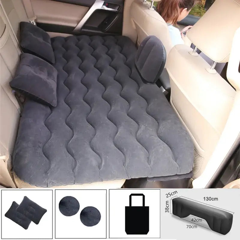 Car Back Seat Inflatable Travel Mattress (4 colours available) - HBC