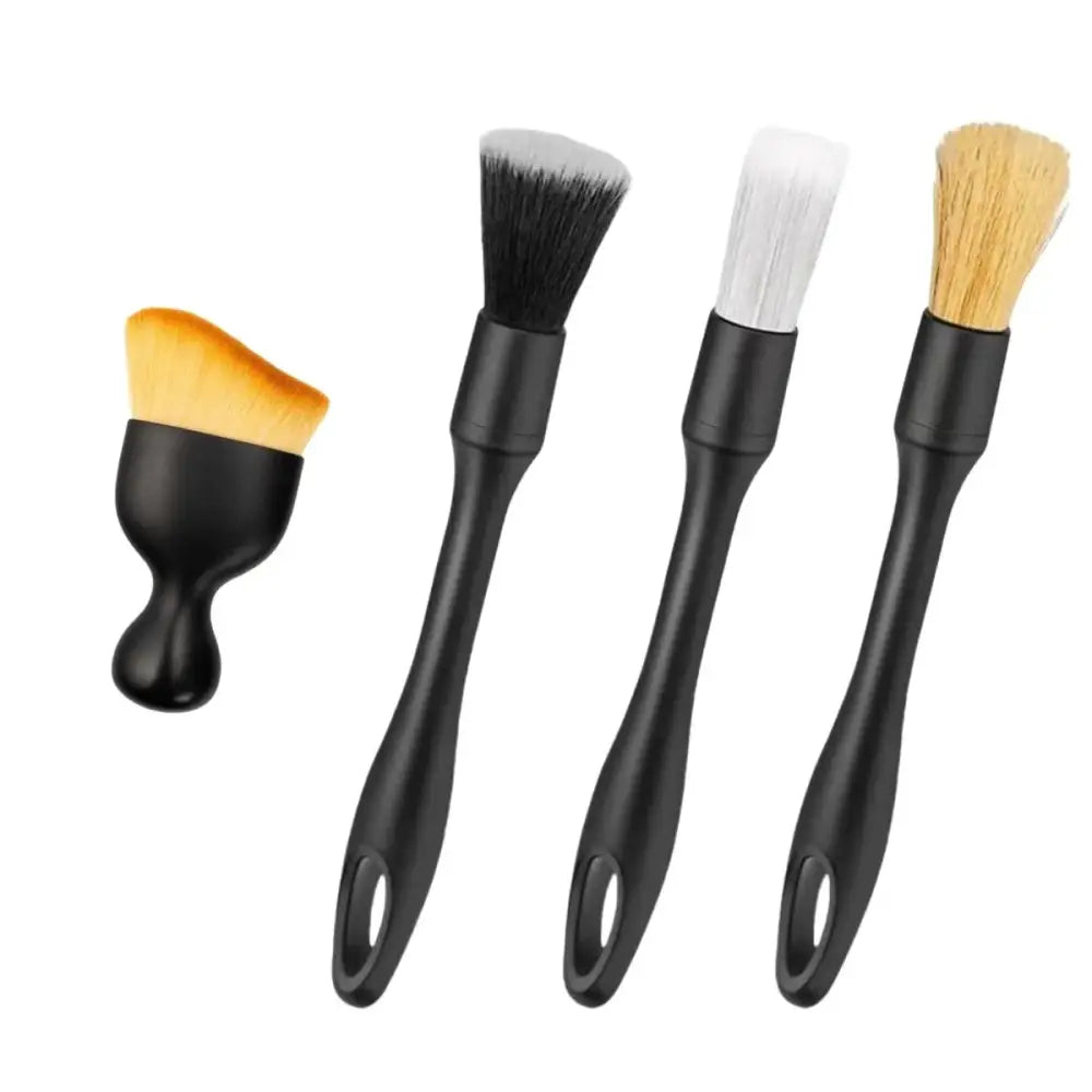 Car Detailing Brush Set (4–5PCS) - 4PCS Brush Set A - HBC