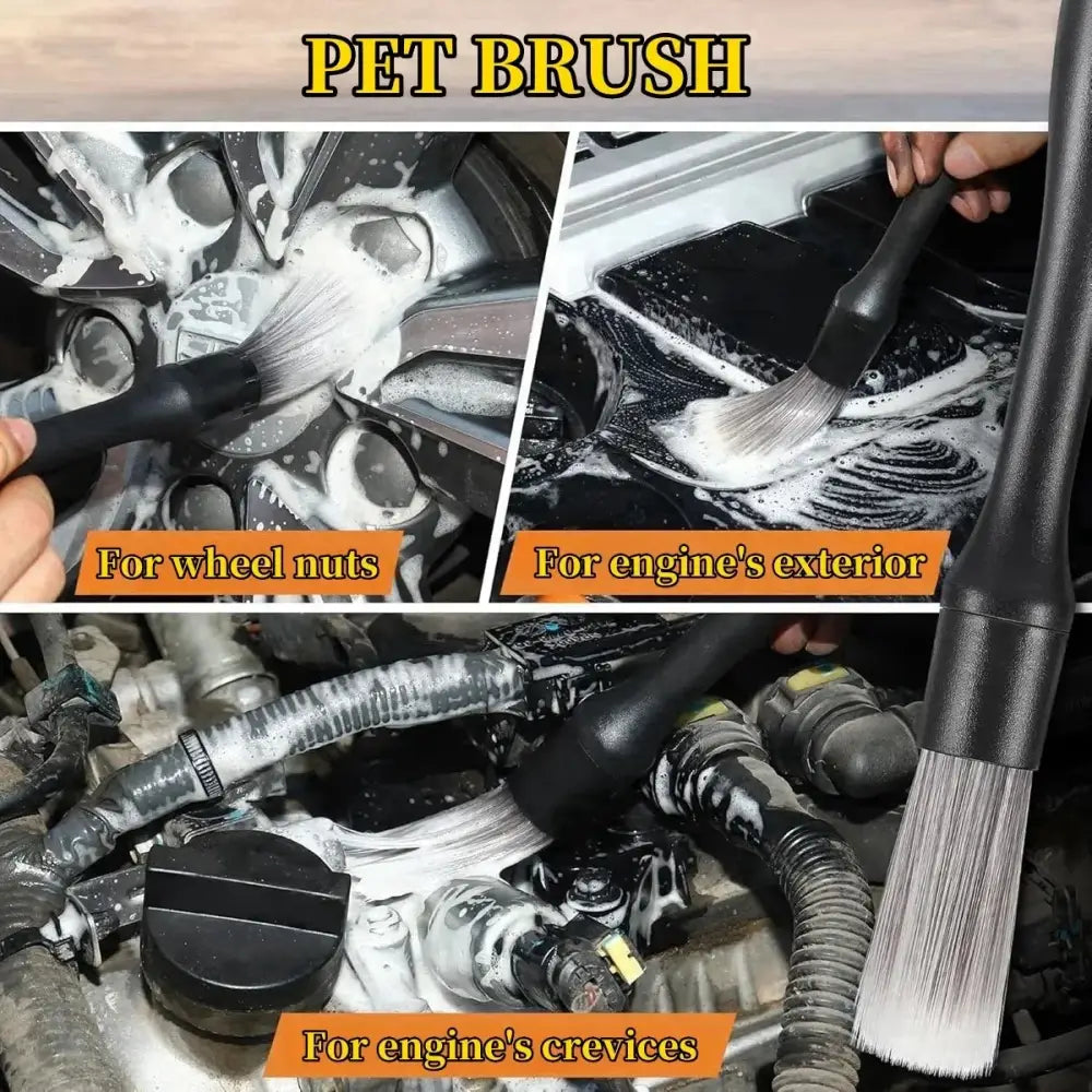 Car Detailing Brush Set (4–5PCS) - HBC