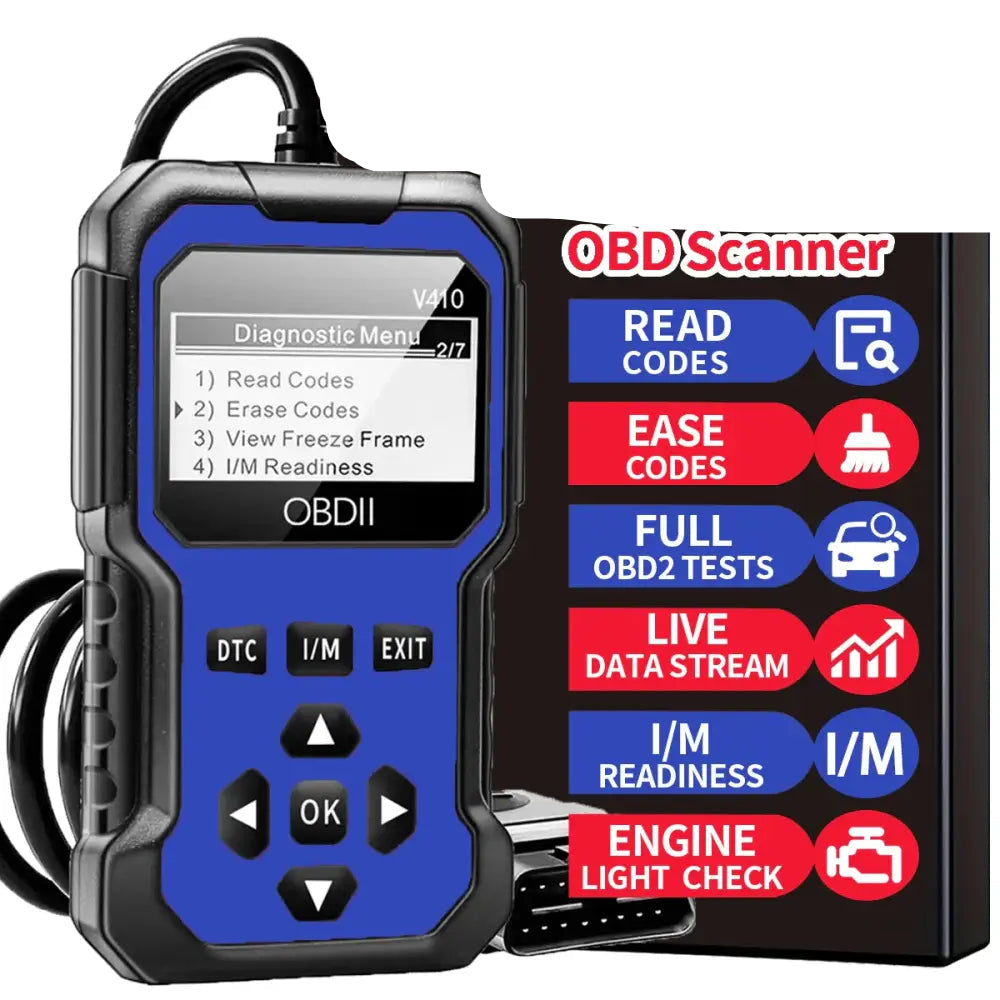 Car Obd2 Scanner Diagnostic Tool Code Reader Engine Fault Code Reader Scanner Can Diagnose All Obd Ii Protocol Cars