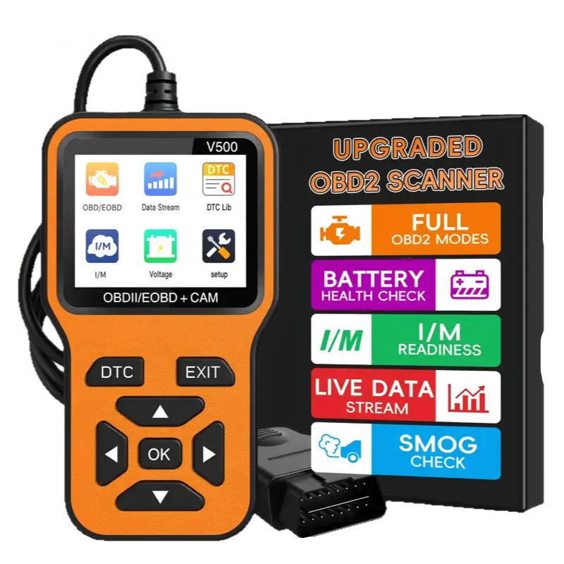 Car OBD2 Scanner Diagnostic Tool Code Reader Car Voltage Tester Engine Fault Code Scanner Charging Tester Diagnostic