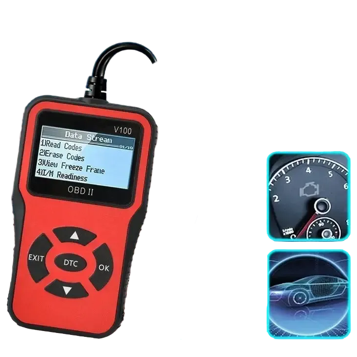 Car OBD2 Scanner Diagnostic Tool Code Reader Car Voltage Tester Engine Fault Code Scanner Charging Tester Diagnostic