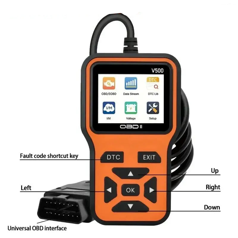 Car OBD2 Scanner Diagnostic Tool Code Reader Car Voltage Tester Engine Fault Code Scanner Charging Tester Diagnostic
