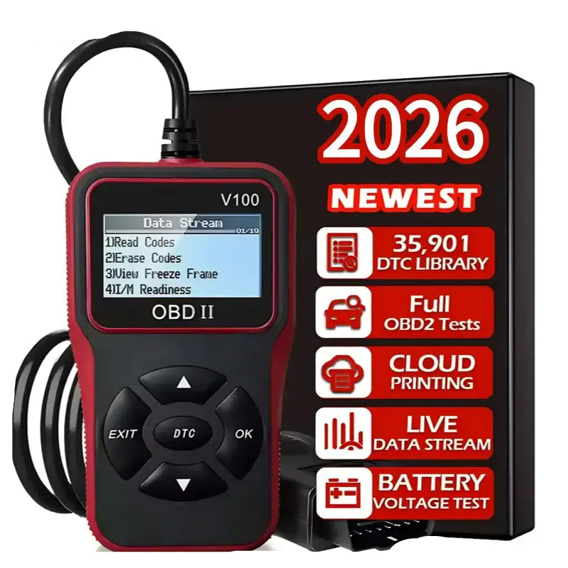 Car OBD2 Scanner Diagnostic Tool Code Reader Car Voltage Tester Engine Fault Code Scanner Charging Tester Diagnostic